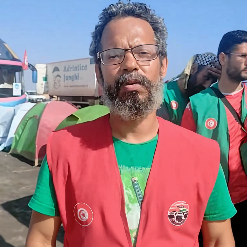 تصريح من وائل نوار، متحدثاً من على متن الأسطول.
