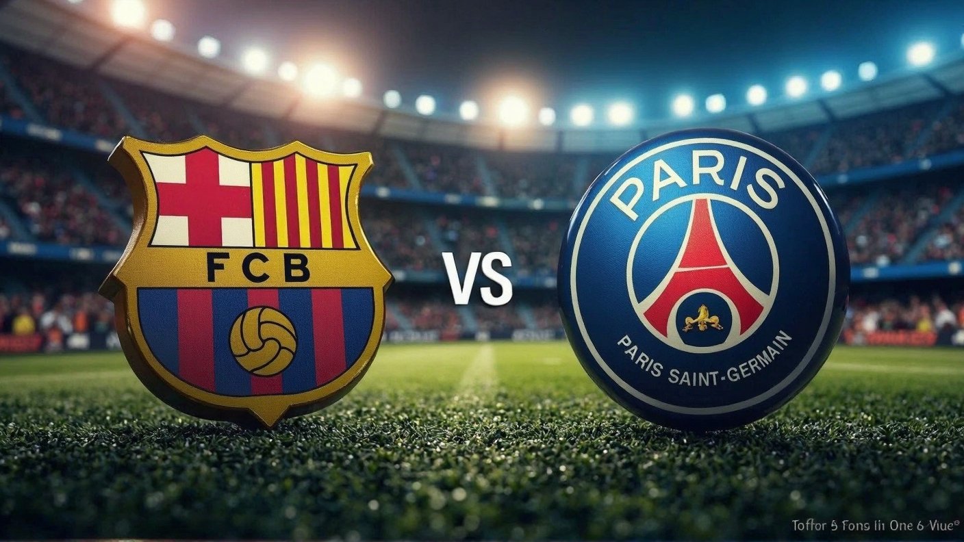 برشلونه ضد باريس سان جيرمان