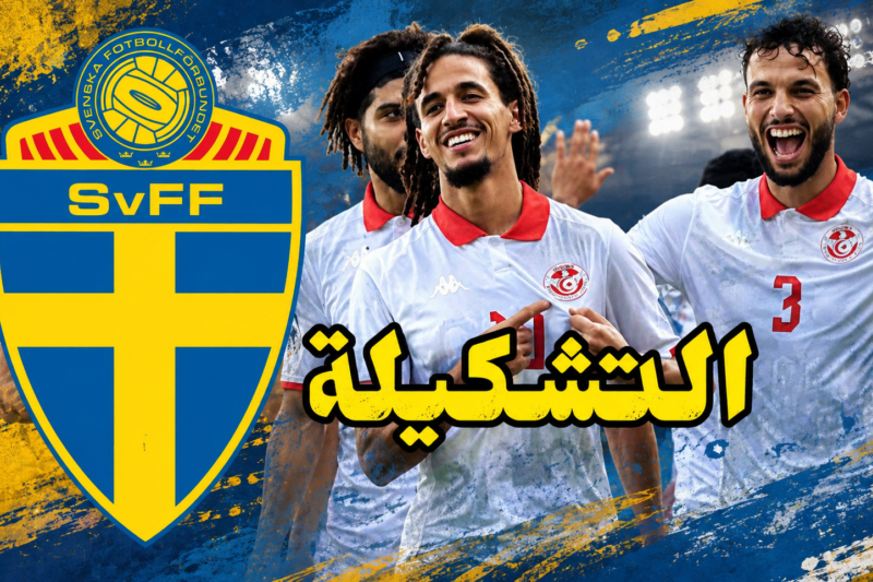 مونديال 2026: تشكيلة المنتخب التونسي أمام السويد
