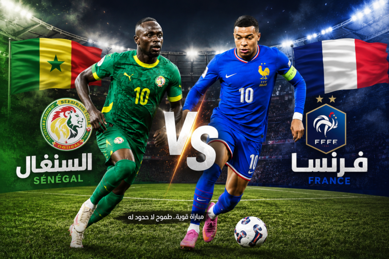 تفاصيل مباراة فرنسا و السنغال