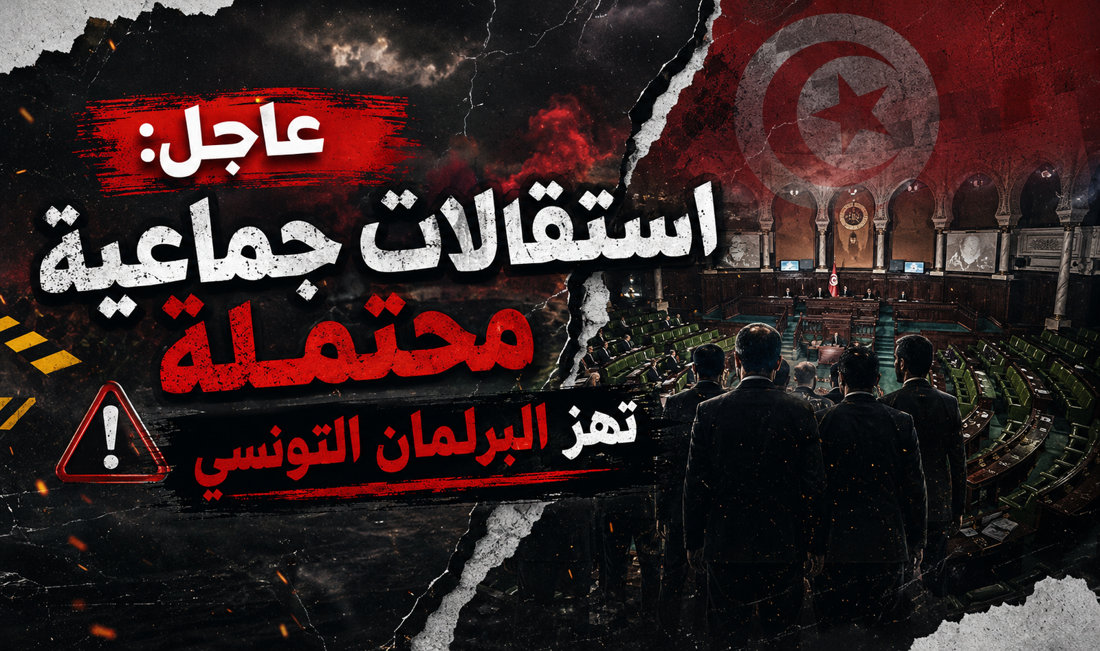عاجل: استقالات جماعية محتملة تهز البرلمان التونسي