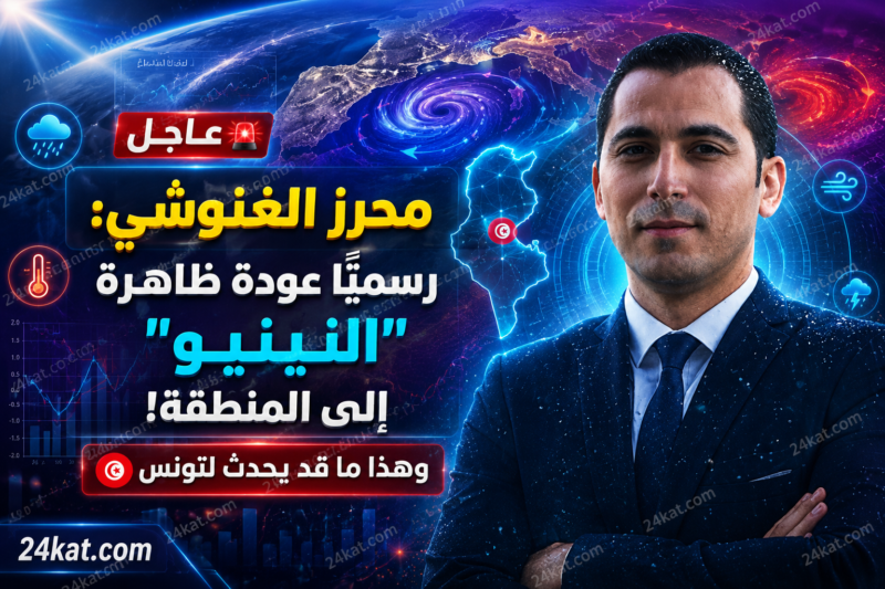 محرز الغنوشي : رسميًّا عودة ظاهرة “النينيو” .. و هذا ما سيحدث لتونس !
