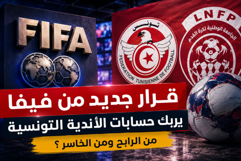 قرار جديد من فيفا يربك حسابات الأندية التونسية.. من الرابح ومن الخاسر؟