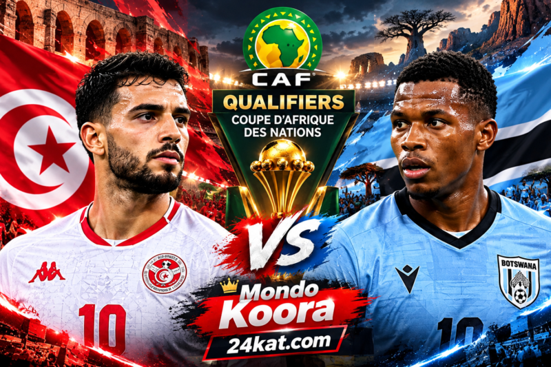 مباراة تونس و بوتسوانا اليوم